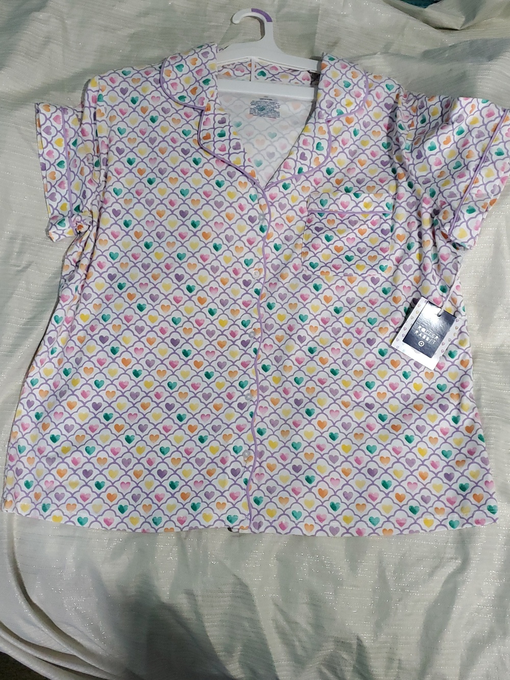 Roller Rabbit x Target Geo Heart Pajama Set - Picture 2 of 10